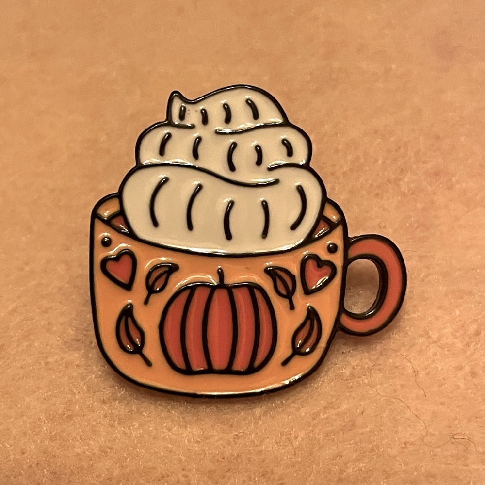 Pumpkin Latte Pin